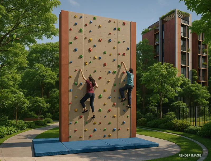 Climbing wall